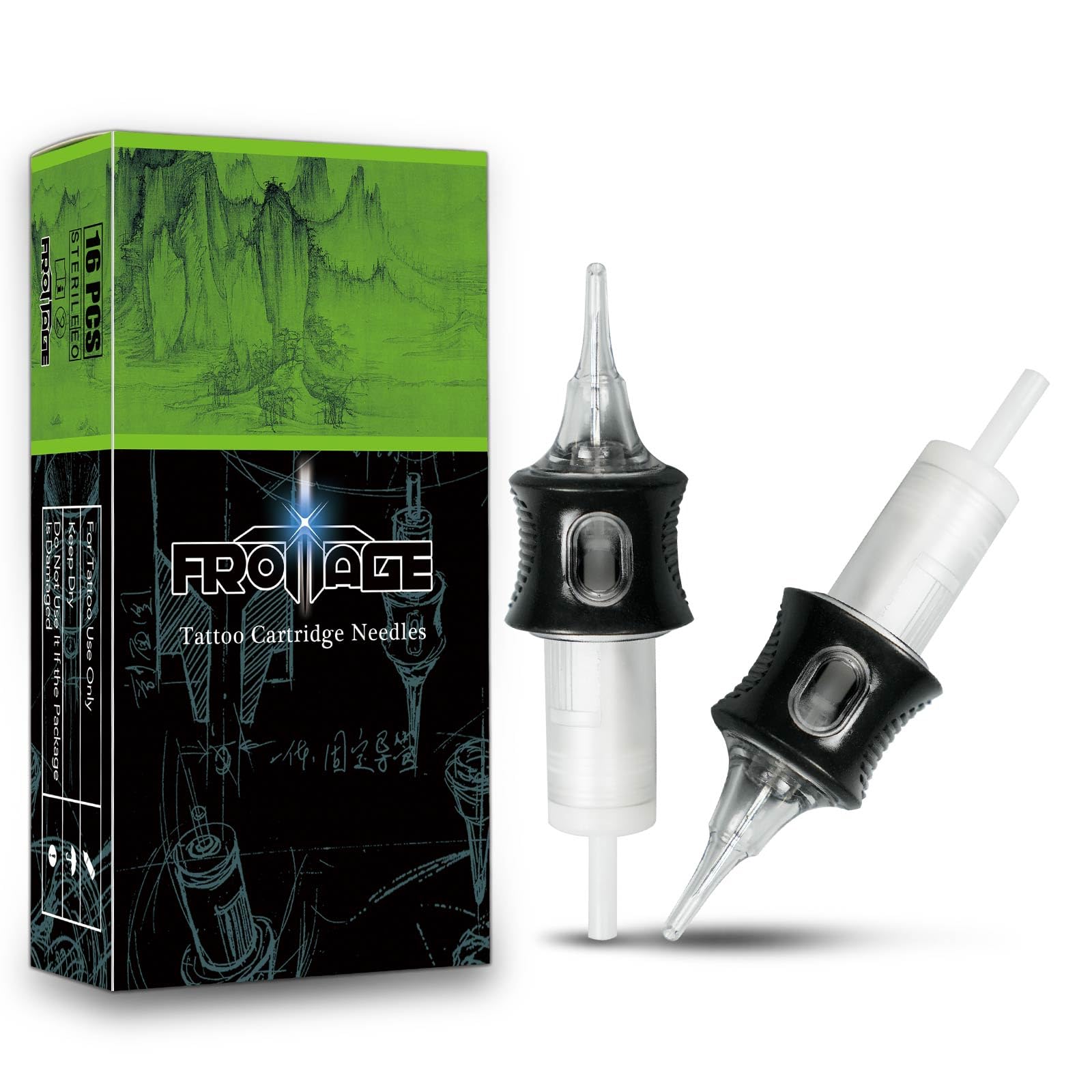 タトゥー　カートリッジ　大量　総数264本 Amazon | FROTTAGE エクストリームタトゥーカートリッジニードル7RS